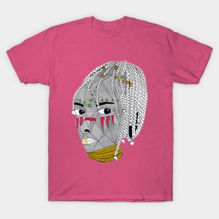 Tribal Woman // Hand Drawn T-Shirt